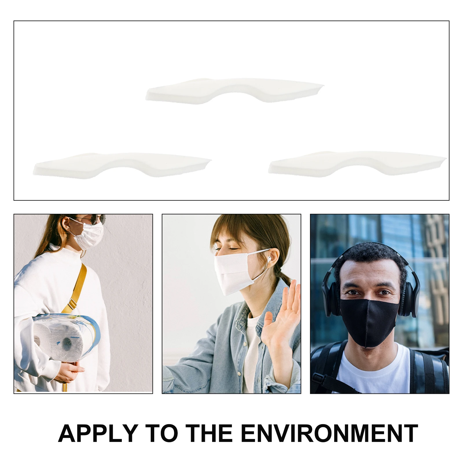 25pcs Anti-Fog Strips Nose Bridge Pads Soft Sponge Seal Cushions for Glasses Masks Reusable Adhesive Pads Cycling Running
25pcs Anti-Fog Strips Nose Bridge Pads Soft Sponge Seal Cushions for Glasses Masks Reusable Adhesive Pads Cycling Running