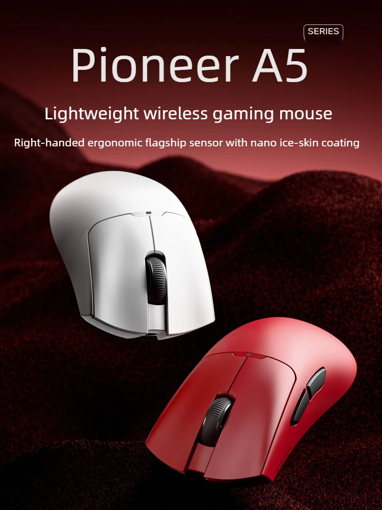 EWEADN A5Ultra Wireless Mouse Three-mode Lightweight Gaming Mouse E-sports 22K/26KDPI Low Latency Gaming Mouse For FPS MOBA CSGO
EWEADN A5Ultra Wireless Mouse Three-mode Lightweight Gaming Mouse E-sports 22K/26KDPI Low Latency Gaming Mouse For FPS MOBA CSGO