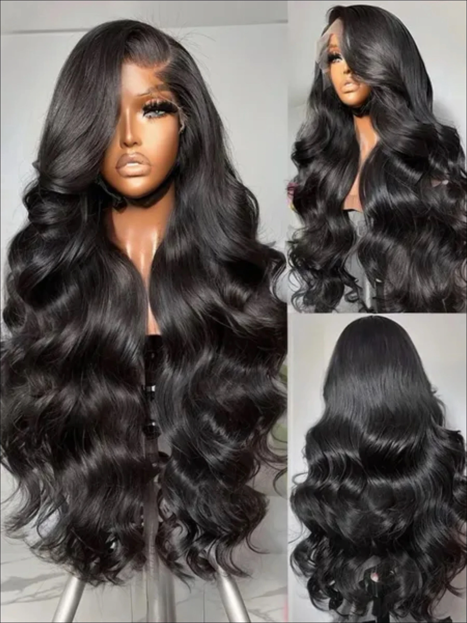 Body Wave 13X4X1 HD Full Lace Frontal Synthetic Wigs For Women Preplucked Bleached Knots Heat Resistant Fiber Wedding Gifts
Body Wave 13X4X1 HD Full Lace Frontal Synthetic Wigs For Women Preplucked Bleached Knots Heat Resistant Fiber Wedding Gifts