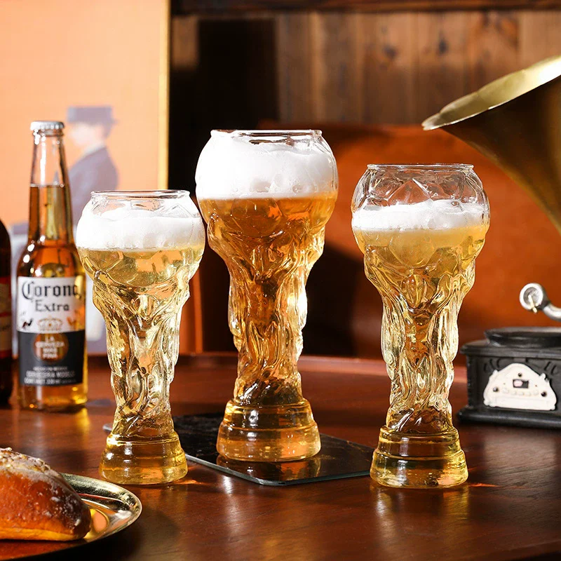 2PCS Football Tournament Trophy Glass Beer Cup Suitable For Watching Celebrating Games Decorating Bars Restaurants Party Gifts
2PCS Football Tournament Trophy Glass Beer Cup Suitable For Watching Celebrating Games Decorating Bars Restaurants Party Gifts