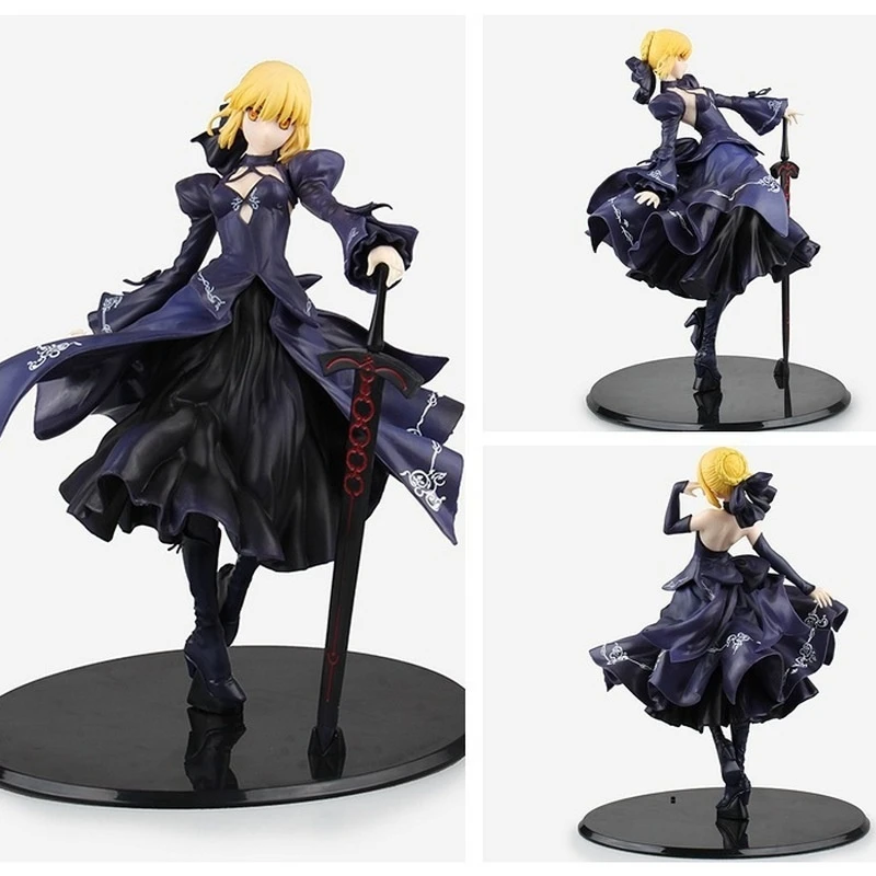 Anime Fate Stay Night Alter Saber Black Dress Action Figure Cartoon Character Model Desktop Decor Collectible Statue Toys Gift
Anime Fate Stay Night Alter Saber Black Dress Action Figure Cartoon Character Model Desktop Decor Collectible Statue Toys Gift