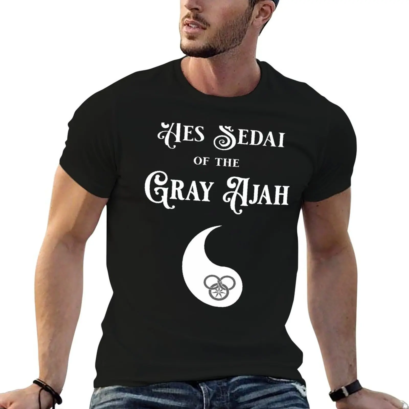 Aes Sedai of the Gray Ajah T-Shirt oversized t shirt Anime t-shirt tshirts personalised mens t shirt
Aes Sedai of the Gray Ajah T-Shirt oversized t shirt Anime t-shirt tshirts personalised mens t shirt
