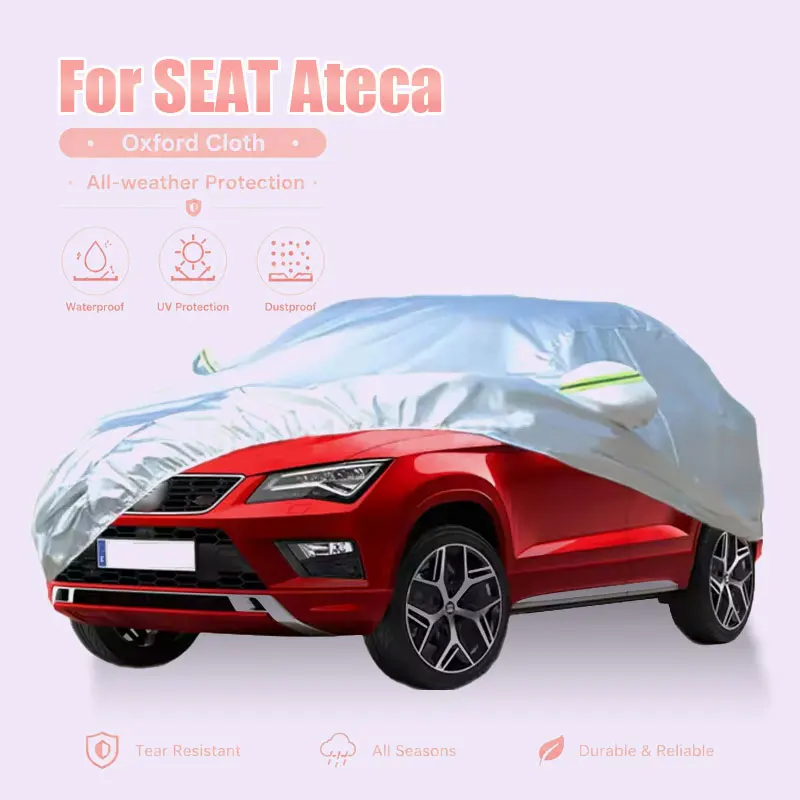 For SEAT Ateca Full Car Cover with Reflective Strips - Waterproof Snowproof Dustproof UV Protection All Weather Outdoor Cover
For SEAT Ateca Full Car Cover with Reflective Strips - Waterproof Snowproof Dustproof UV Protection All Weather Outdoor Cover