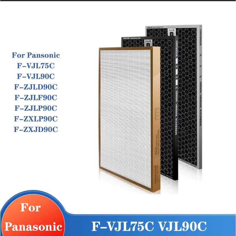 Hepa Carbon Filter for Panasonic Air purifier F-VJL75C VJL90C Dust Collection Network F-ZJLP/ZJLD/ZJLF9 0C
Hepa Carbon Filter for Panasonic Air purifier F-VJL75C VJL90C Dust Collection Network F-ZJLP/ZJLD/ZJLF9 0C