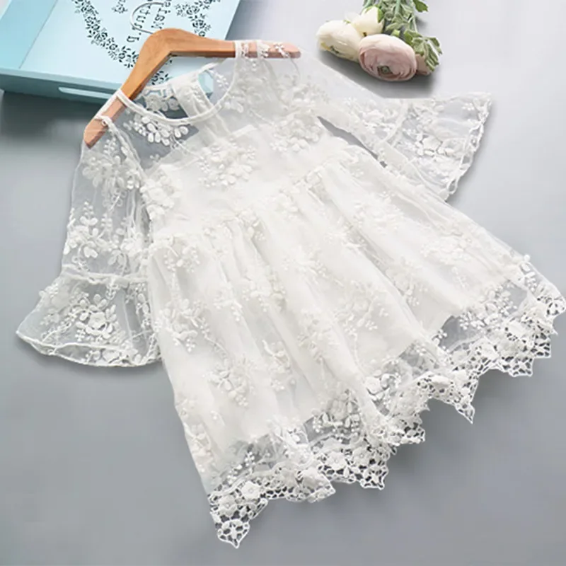 Baby flower kids girl dress Princess lace tulle tutu wedding gown formal party dress pink white 3-8y sundress little girls dress
Baby flower kids girl dress Princess lace tulle tutu wedding gown formal party dress pink white 3-8y sundress little girls dress