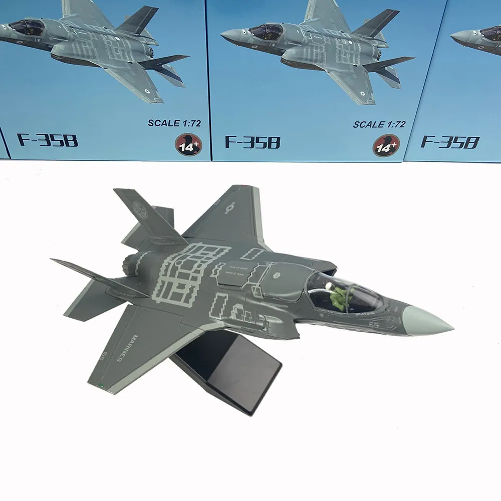 1/72 Scale Diecast F35B Lightning II VTOL Fighter Jet Model Detailed Alloy Military Aircraft Collectible
1/72 Scale Diecast F35B Lightning II VTOL Fighter Jet Model Detailed Alloy Military Aircraft Collectible