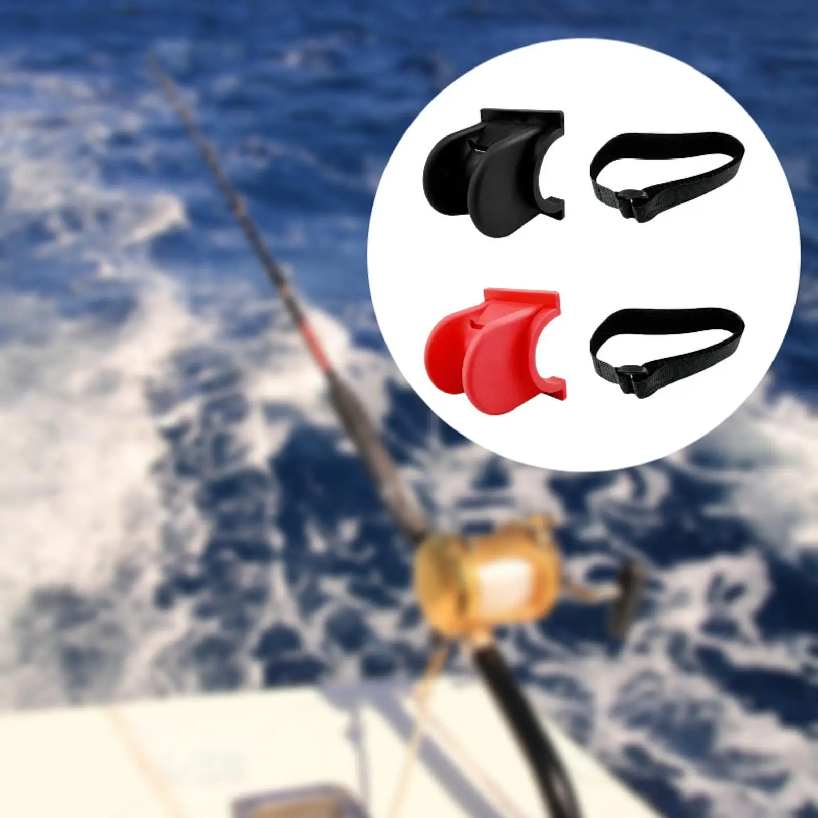 2 Pieces Fishing Rod Holders for Boat Portable with Fixed Straps for Dock Marine Yacht Sea Fishing Outdoor Fishing Accessories
2 Pieces Fishing Rod Holders for Boat Portable with Fixed Straps for Dock Marine Yacht Sea Fishing Outdoor Fishing Accessories