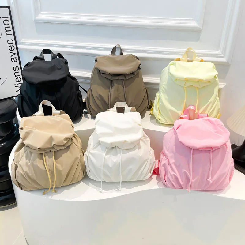 New Women causal backpack Light weight drawstring backpack for women leisure bag women travel bag
New Women causal backpack Light weight drawstring backpack for women leisure bag women travel bag