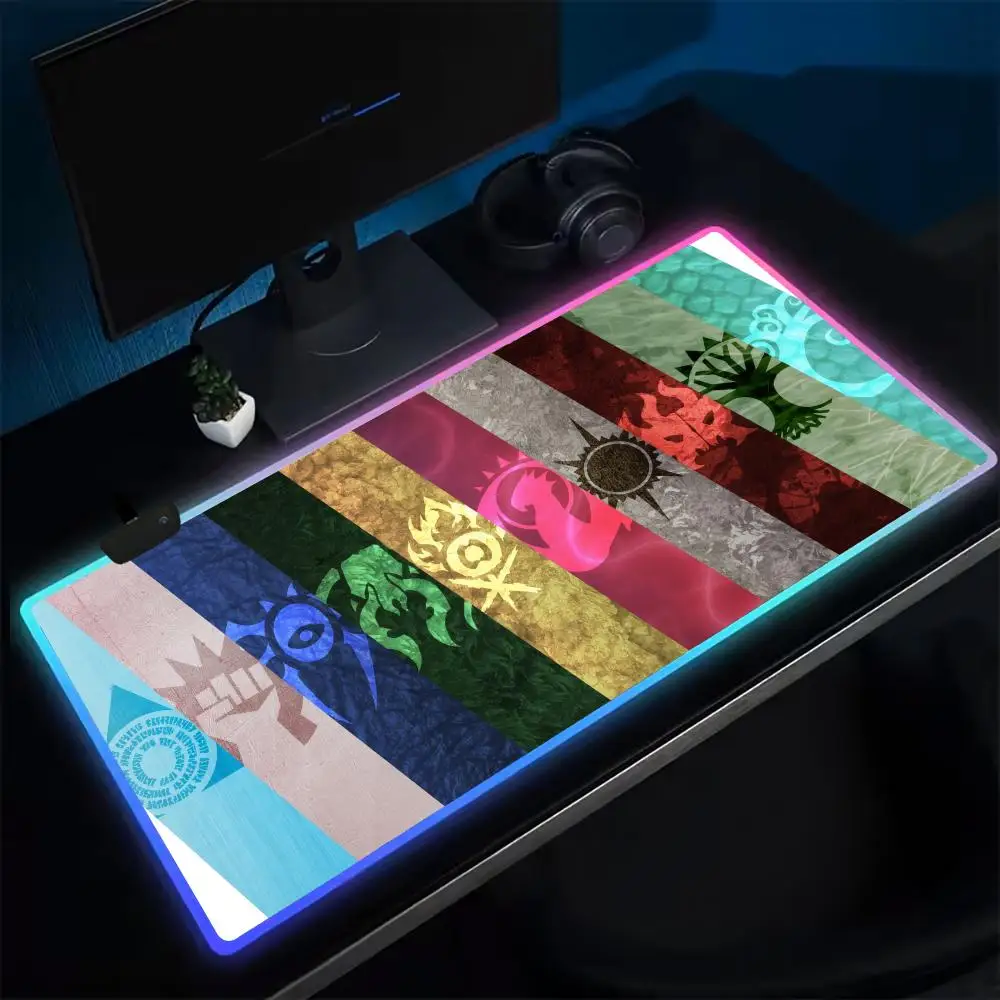 Популярный коврик для мыши A-Magic the Gatherings, игровой коврик для мыши в стиле аниме, светодиодные настольные коврики с подсветкой, резиновые настольные коврики XXL RGB
Популярный коврик для мыши A-Magic the Gatherings, игровой коврик для мыши в стиле аниме, светодиодные настольные коврики с подсветкой, резиновые настольные коврики XXL RGB