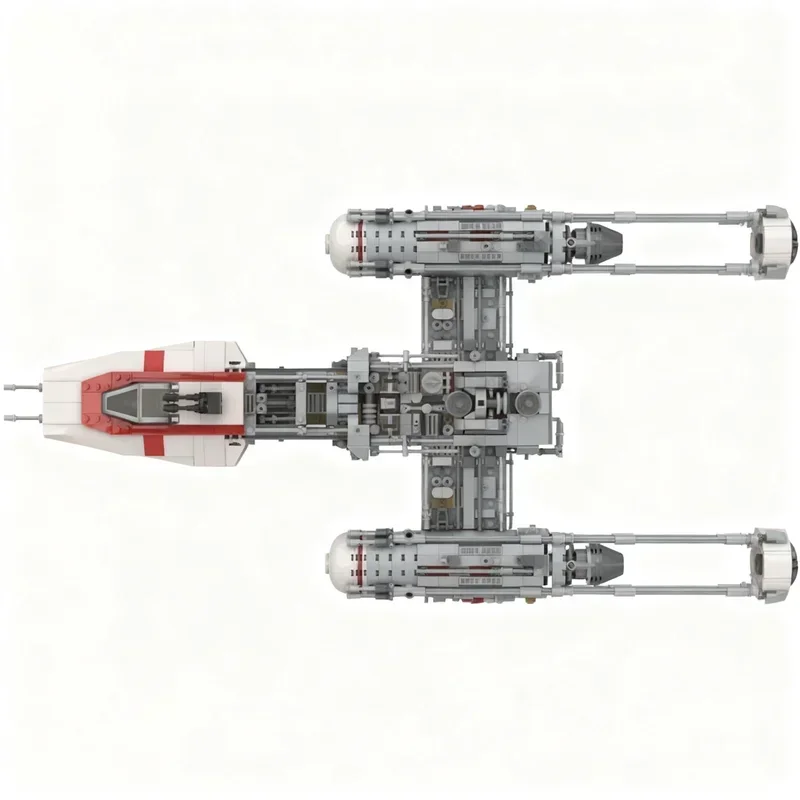 1802PCS MOC Star Battle Movie UCS Resistance Y Wing Model Building Blocks Creative Assembly Display Home Decor Construction Gift
1802PCS MOC Star Battle Movie UCS Resistance Y Wing Model Building Blocks Creative Assembly Display Home Decor Construction Gift