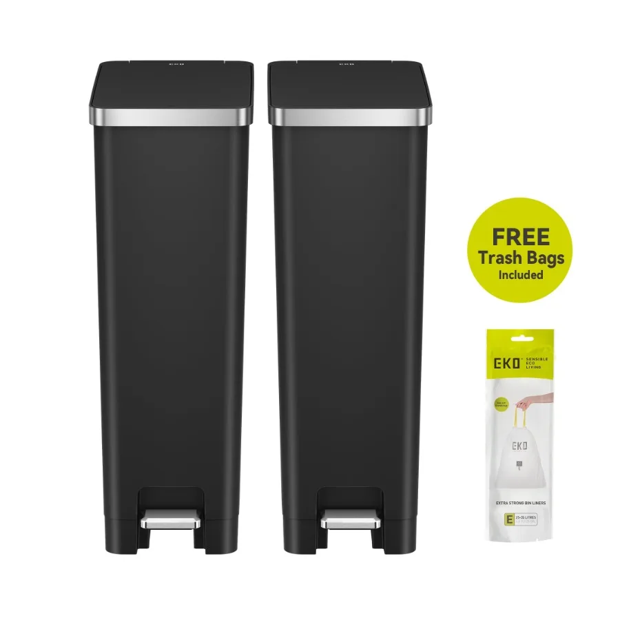 Hana Kitchen Trash Can Plastic Step Recycling Kitchen Trash Can 16 Gallon 2 Pack Sample Trash Bags Included Black
Hana Kitchen Trash Can Plastic Step Recycling Kitchen Trash Can 16 Gallon 2 Pack Sample Trash Bags Included Black