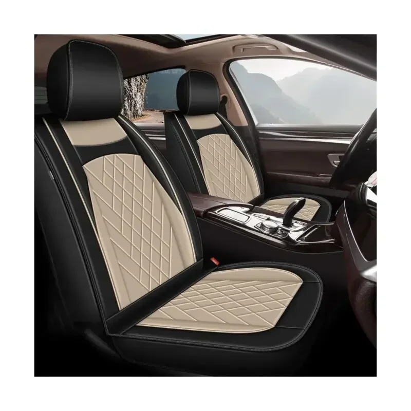Fit for Eclipse Cross Seat Covers, 5 Seats Full Set Faux Leather Car Seat Covers for 2018-2024 Mitsubishi Eclipse Cross
Fit for Eclipse Cross Seat Covers, 5 Seats Full Set Faux Leather Car Seat Covers for 2018-2024 Mitsubishi Eclipse Cross