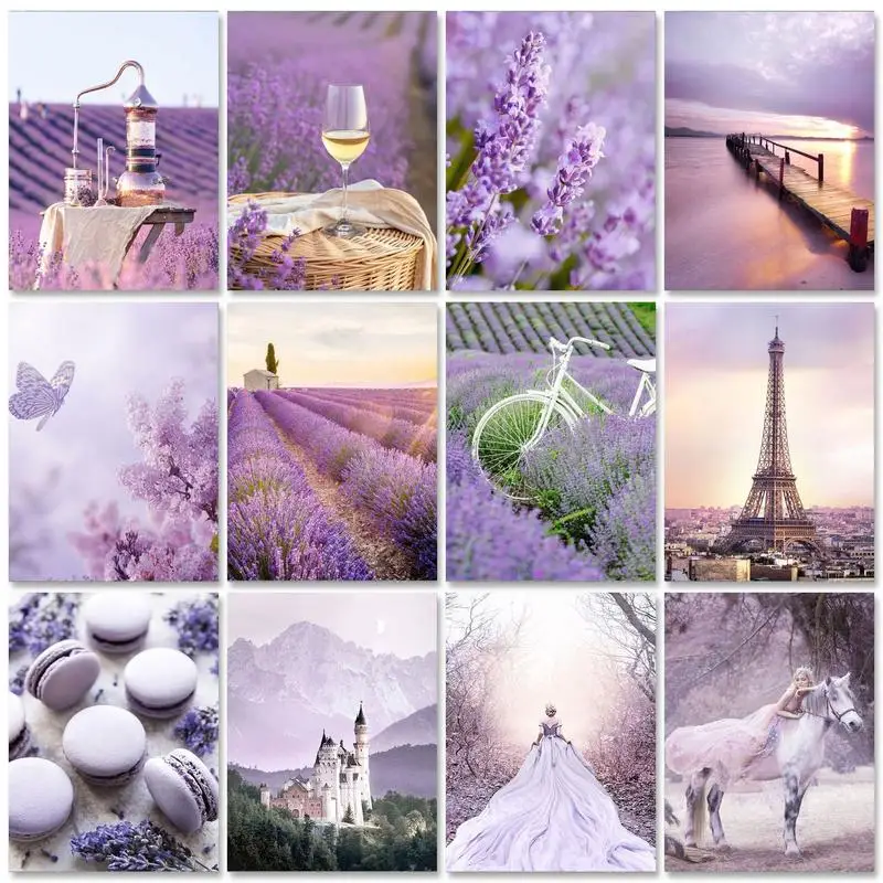 GATYZTORY 40x50cm Painting By Numbers Purple Landscape Paint By Numbers On Canvas DIY Number Painting Flower Home Decor Gift
GATYZTORY 40x50cm Painting By Numbers Purple Landscape Paint By Numbers On Canvas DIY Number Painting Flower Home Decor Gift