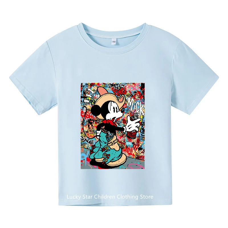 Cute T-shirt Minnie Kids T-shirt Kawaii T-shirt Mickey Mouse anime cartoon casual vintage clothing T-shirt
Cute T-shirt Minnie Kids T-shirt Kawaii T-shirt Mickey Mouse anime cartoon casual vintage clothing T-shirt