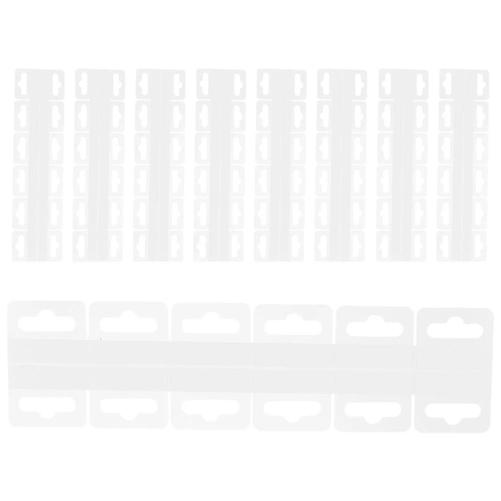 150 Pcs Hook up Hang Tabs Plastic for Hanging Display Hooks Retail Labels Adhesive Merchandise Pvc Product Tags
150 Pcs Hook up Hang Tabs Plastic for Hanging Display Hooks Retail Labels Adhesive Merchandise Pvc Product Tags