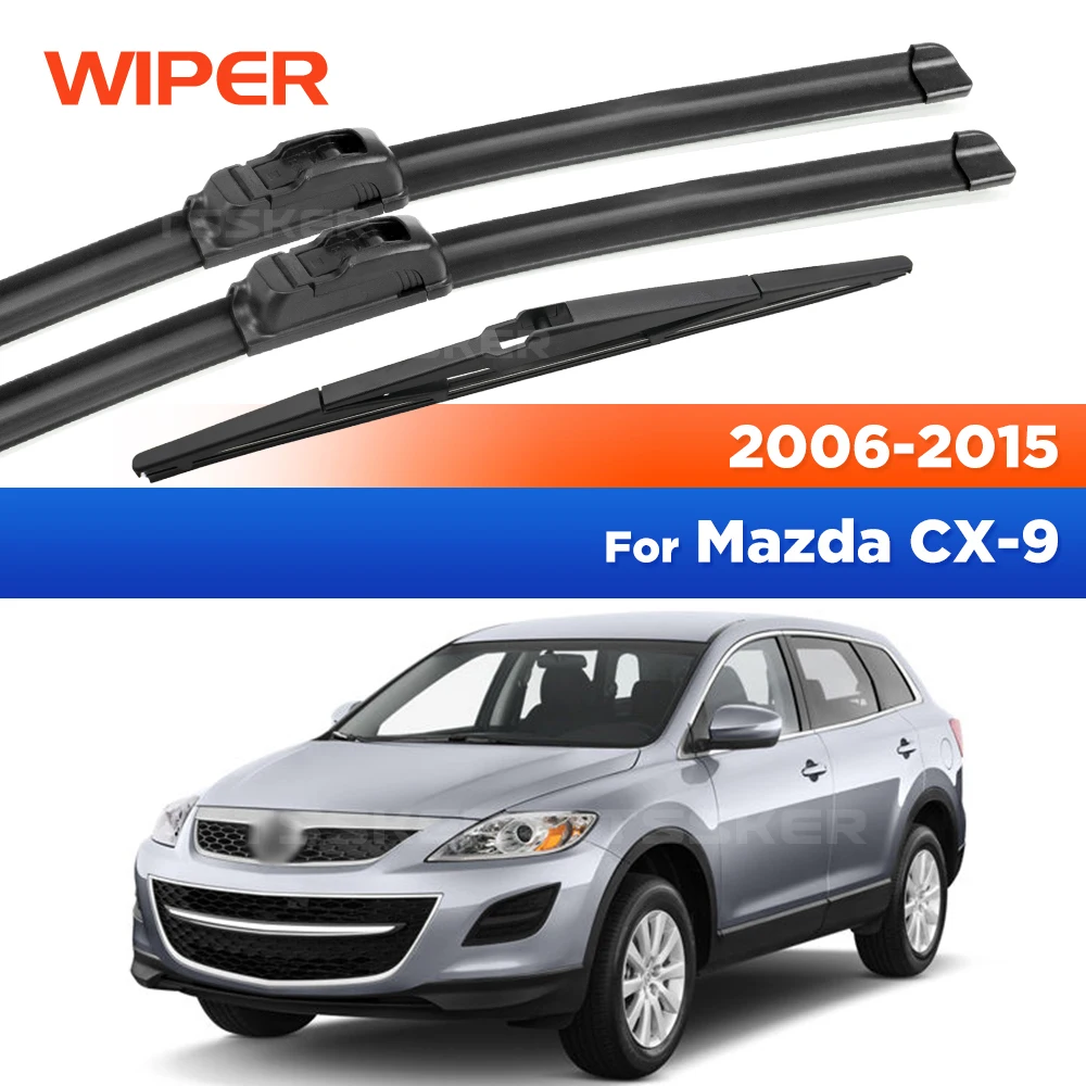 For Mazda CX9 MK1 2006-2015 2007 2008 2009 2010 Wiper Front & Rear Wiper Blades Windshield Windscreen Window Brushes 26"+16"+14"
For Mazda CX9 MK1 2006-2015 2007 2008 2009 2010 Wiper Front & Rear Wiper Blades Windshield Windscreen Window Brushes 26"+16"+14"