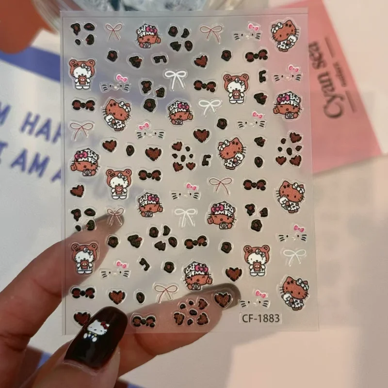 Черная кожа Hello Kitty, милый кот, водонепроницаемая наклейка без остатков, мультяшная периферия, наклейки для ногтей, компьютерная наклейка для украшения «сделай сам»
Черная кожа Hello Kitty, милый кот, водонепроницаемая наклейка без остатков, мультяшная периферия, наклейки для ногтей, компьютерная наклейка для украшения «сделай сам»