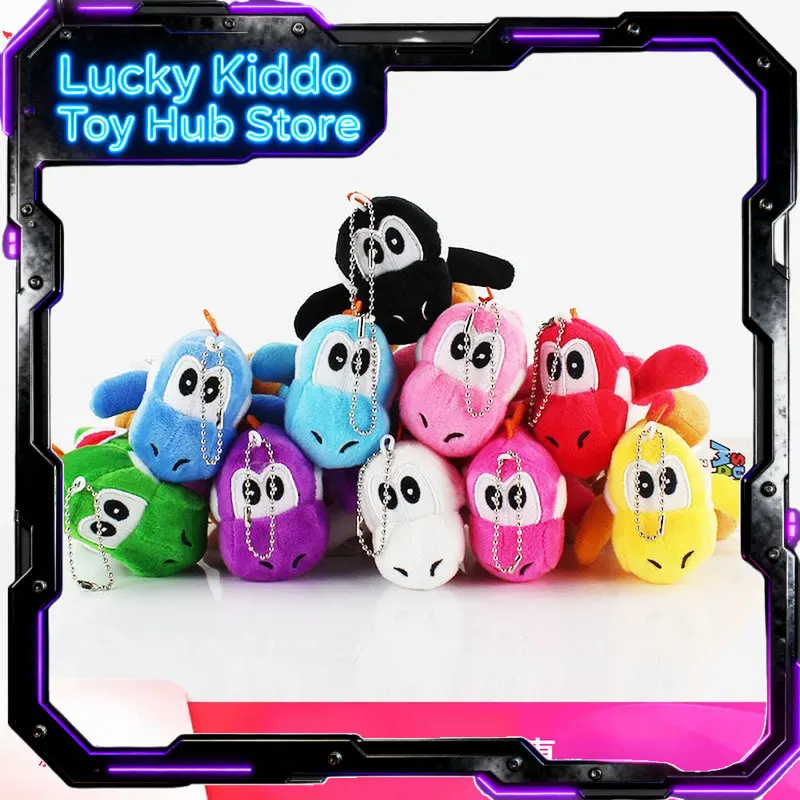 10 Colors Purple Yoshi Dinosaur Plush Toys Soft Stuffed Pendant Keychain Phone Chain Bag Hanging Decoration For Game Lovers
10 Colors Purple Yoshi Dinosaur Plush Toys Soft Stuffed Pendant Keychain Phone Chain Bag Hanging Decoration For Game Lovers