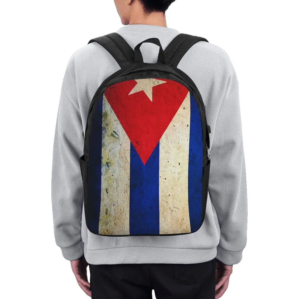 Cuba Cuban FlagBackpack Travel Notebook Bag Computer College Student School Bag Laptop Shoulder Bags for Men Women
Cuba Cuban FlagBackpack Travel Notebook Bag Computer College Student School Bag Laptop Shoulder Bags for Men Women