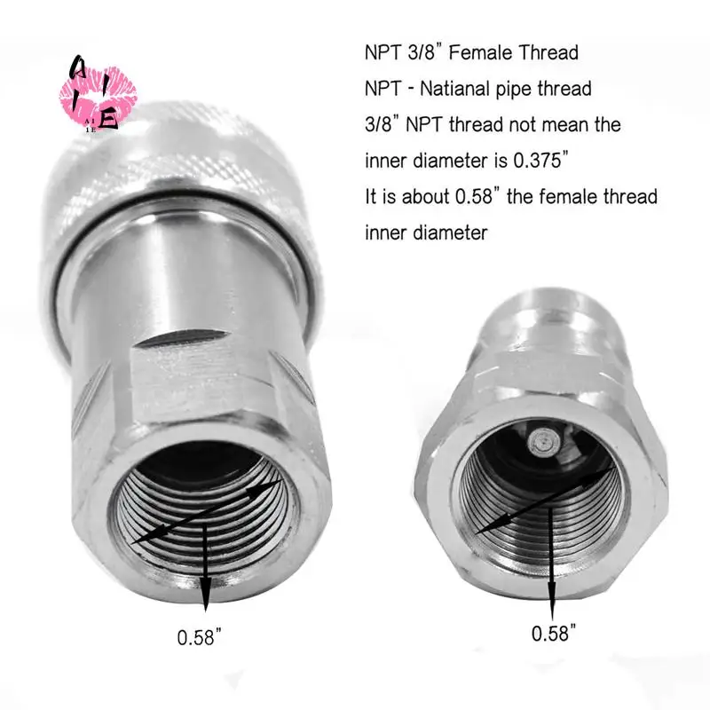 A11E-3/8Inch NPT Thread ISO7241-1A Hydraulic Couplings Tractor Hydraulic Coupler Coupler Set With Dust Cap
A11E-3/8Inch NPT Thread ISO7241-1A Hydraulic Couplings Tractor Hydraulic Coupler Coupler Set With Dust Cap