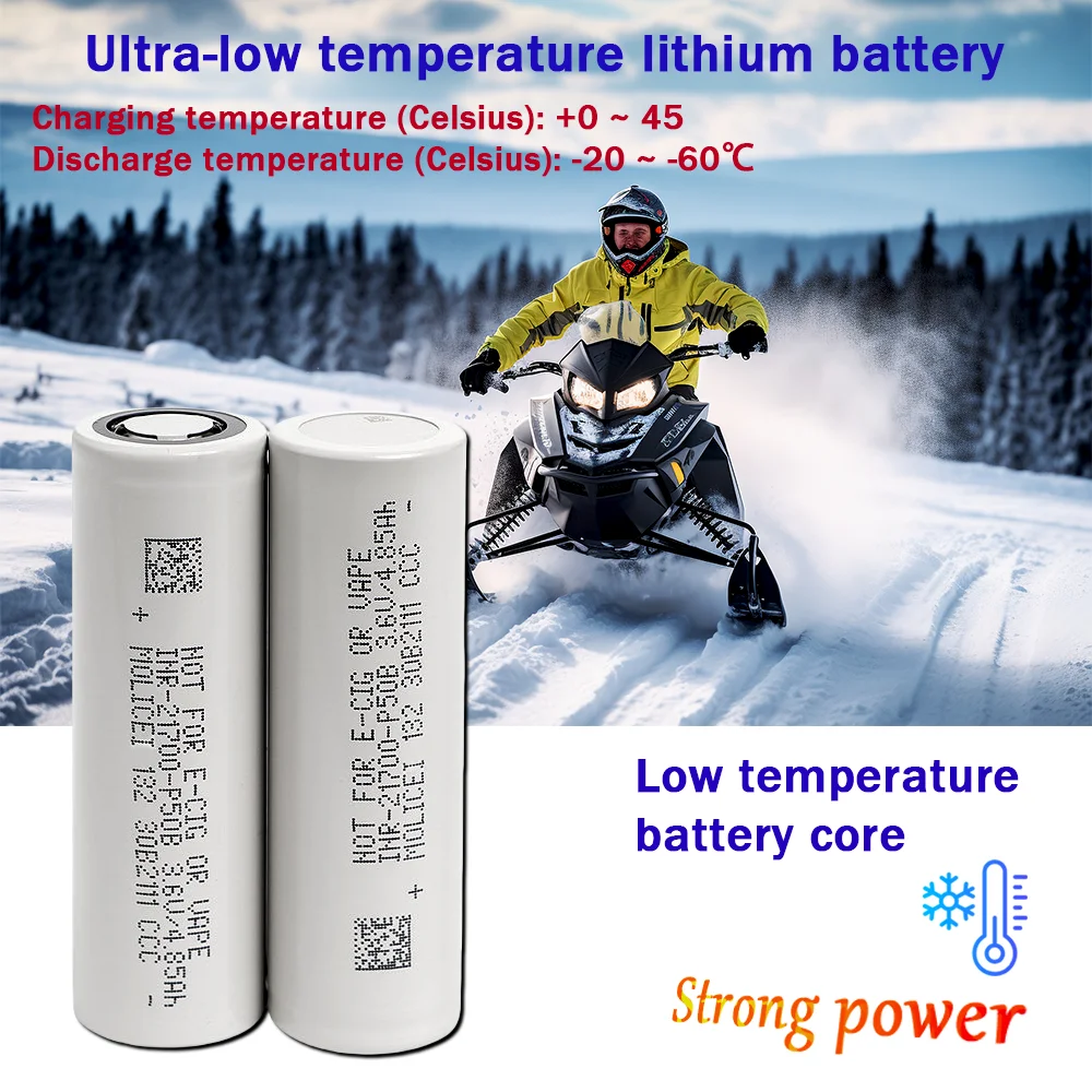 E-Power 21700 P50B Rechargeable Lithium Ion Cell 3.7V 5000mAh Cylindrical Battery for Tools And Ebike Deep Cycle
E-Power 21700 P50B Rechargeable Lithium Ion Cell 3.7V 5000mAh Cylindrical Battery for Tools And Ebike Deep Cycle