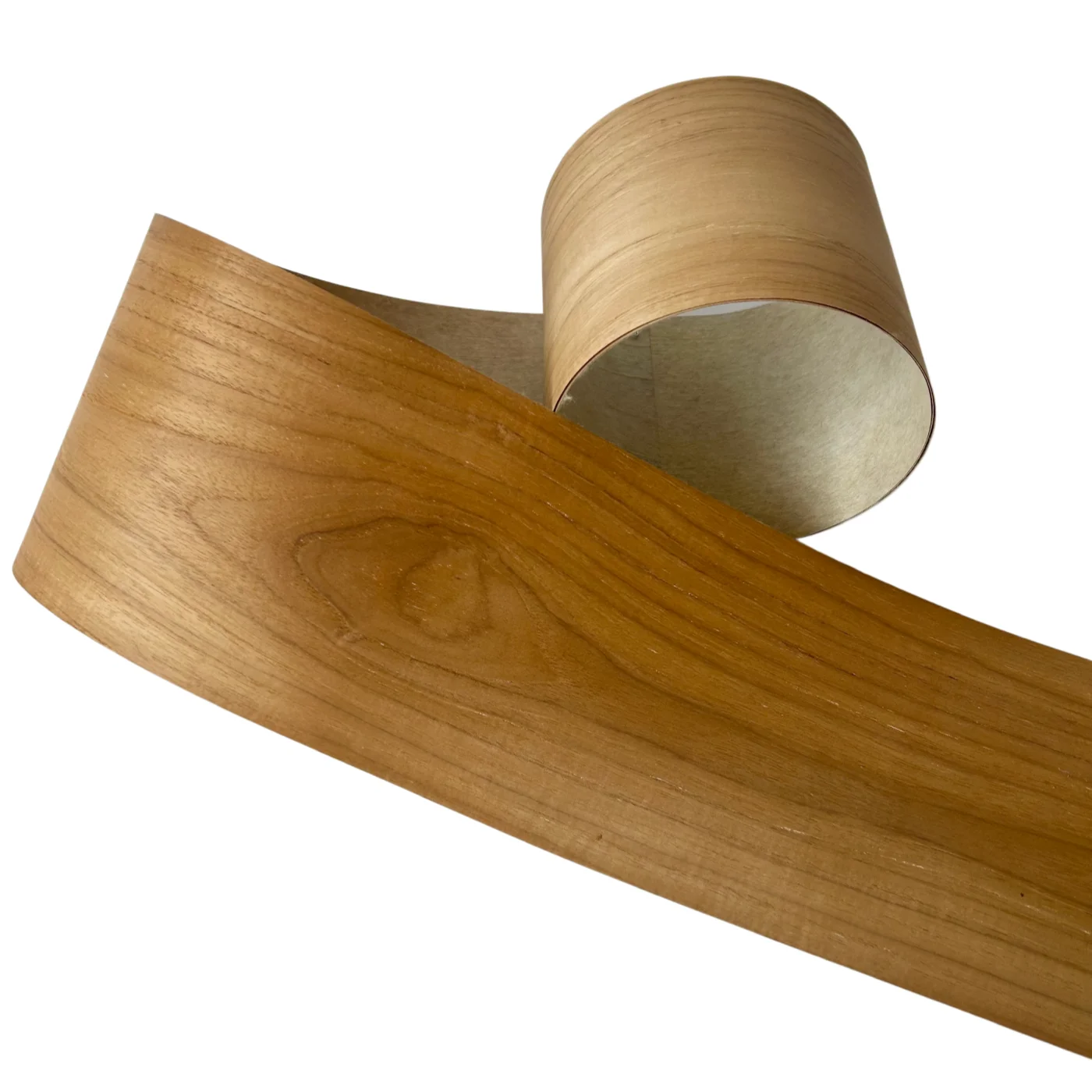 18x250cm, Fleece-backed Thin Veneer of 0.2mm Thickness, Natural Thai Teak Wood Veneer Roll for Furniture Renovation and DIY
18x250cm, Fleece-backed Thin Veneer of 0.2mm Thickness, Natural Thai Teak Wood Veneer Roll for Furniture Renovation and DIY