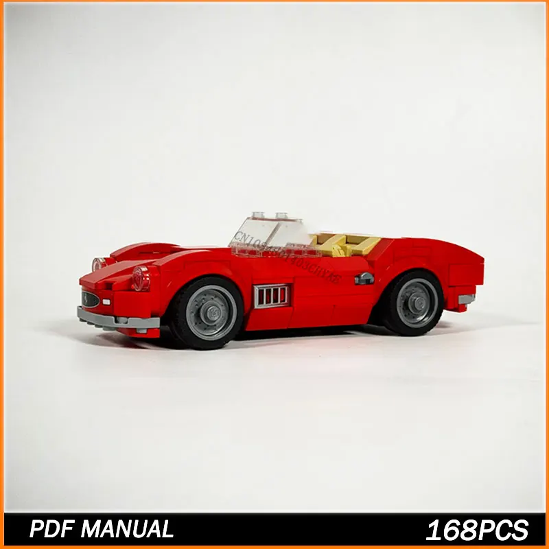 Speed Racing Car Model MOC Building Bricks Red Sports Sedan Modular Technology Children Holiday Gifts Assemble Toys Suit 168PCS
Speed Racing Car Model MOC Building Bricks Red Sports Sedan Modular Technology Children Holiday Gifts Assemble Toys Suit 168PCS