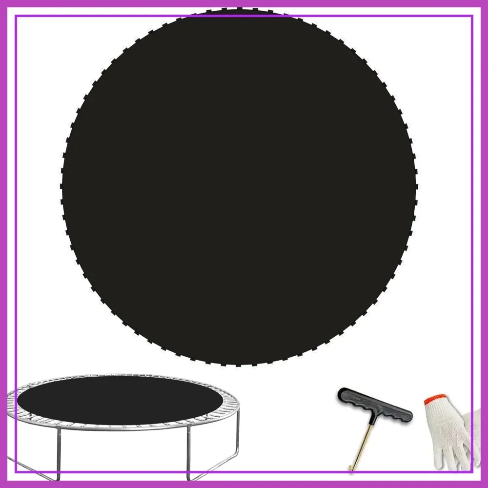 Replacement Trampoline Mat, Heavy-Duty UV-Resistant Bounce Pad for 12/14/15ft Round Trampolines
Replacement Trampoline Mat, Heavy-Duty UV-Resistant Bounce Pad for 12/14/15ft Round Trampolines