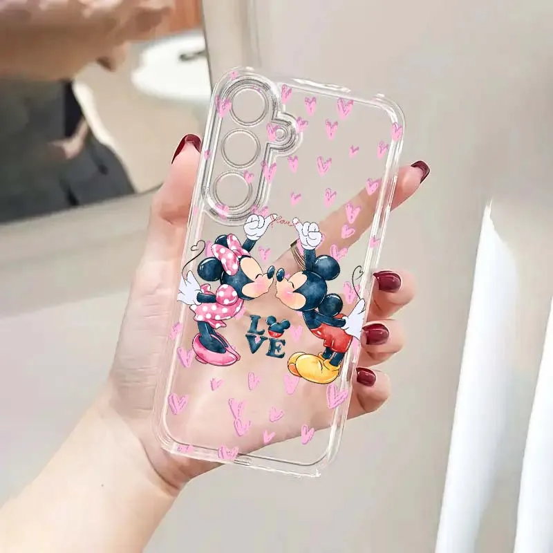 Disney Mickey Minne Marie Cat Phone Case For Samsung A56 A42 A36 A35 A34 A23 A16 A15 A05 A04 A03 Note 20 5G Translucent 
Disney Mickey Minne Marie Cat Phone Case For Samsung A56 A42 A36 A35 A34 A23 A16 A15 A05 A04 A03 Note 20 5G Translucent