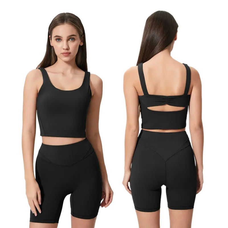 Lemon Women Nude Feel Shockproof Fitness Sports Vest Breathable Beauty Back Semi-fixed Cup Bike SportYoga Vest Bra
Lemon Women Nude Feel Shockproof Fitness Sports Vest Breathable Beauty Back Semi-fixed Cup Bike SportYoga Vest Bra