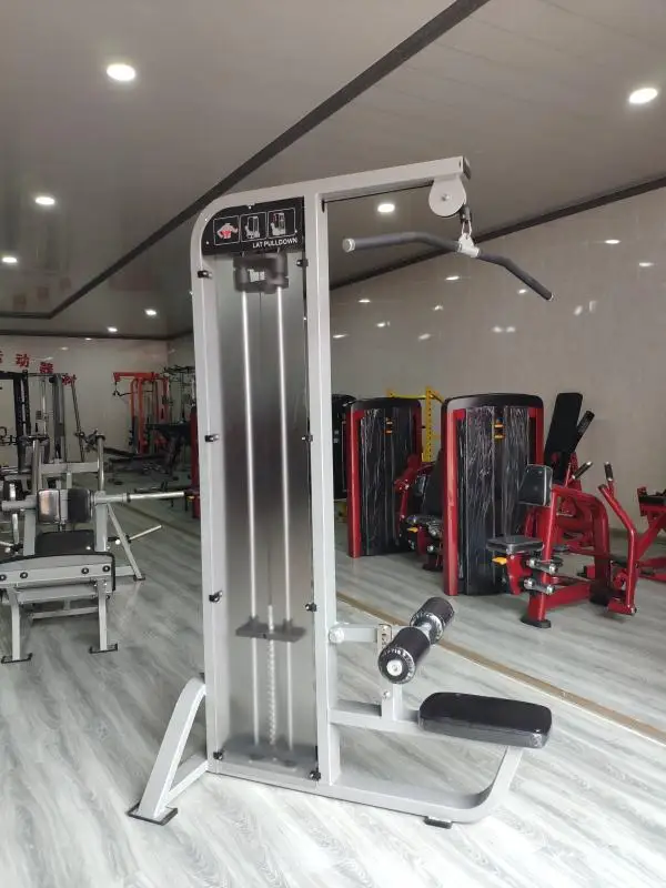 Commercial Ergonomic Design Lat Pulldown Machine Heavy-Duty Steel Frame Adjustable Resistancepromote sales
Commercial Ergonomic Design Lat Pulldown Machine Heavy-Duty Steel Frame Adjustable Resistancepromote sales