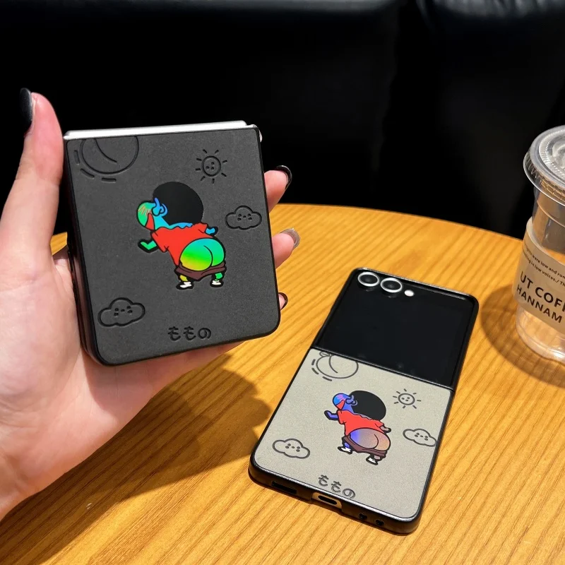 3D Anime Cute Cartoon Crayon Shin-chan Butt Laser Leather Folding Phone Case for Samsung Z Flip 4 5 6 7 ZFlip7 Shin-chan Cover
3D Anime Cute Cartoon Crayon Shin-chan Butt Laser Leather Folding Phone Case for Samsung Z Flip 4 5 6 7 ZFlip7 Shin-chan Cover