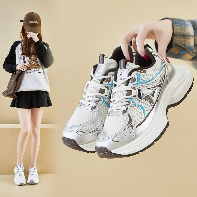 Women's Shoes Casual Shoes Sneakers Running Shoes New Old Dad Shoes Women 2025 Spring Thick Bottom Height Increasing
Women's Shoes Casual Shoes Sneakers Running Shoes New Old Dad Shoes Women 2025 Spring Thick Bottom Height Increasing