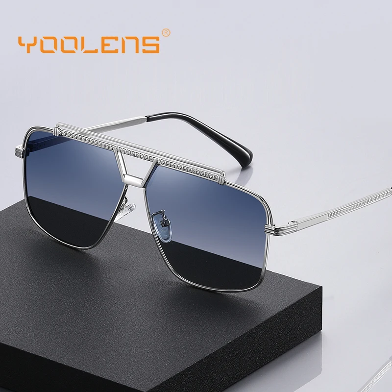YOOLENS Men's Hot Vintage Square Sunglasses Retro Metal Frame Fishing Driving Polarized UV400 Outdoor Sun Glasses For Men Women
YOOLENS Men's Hot Vintage Square Sunglasses Retro Metal Frame Fishing Driving Polarized UV400 Outdoor Sun Glasses For Men Women