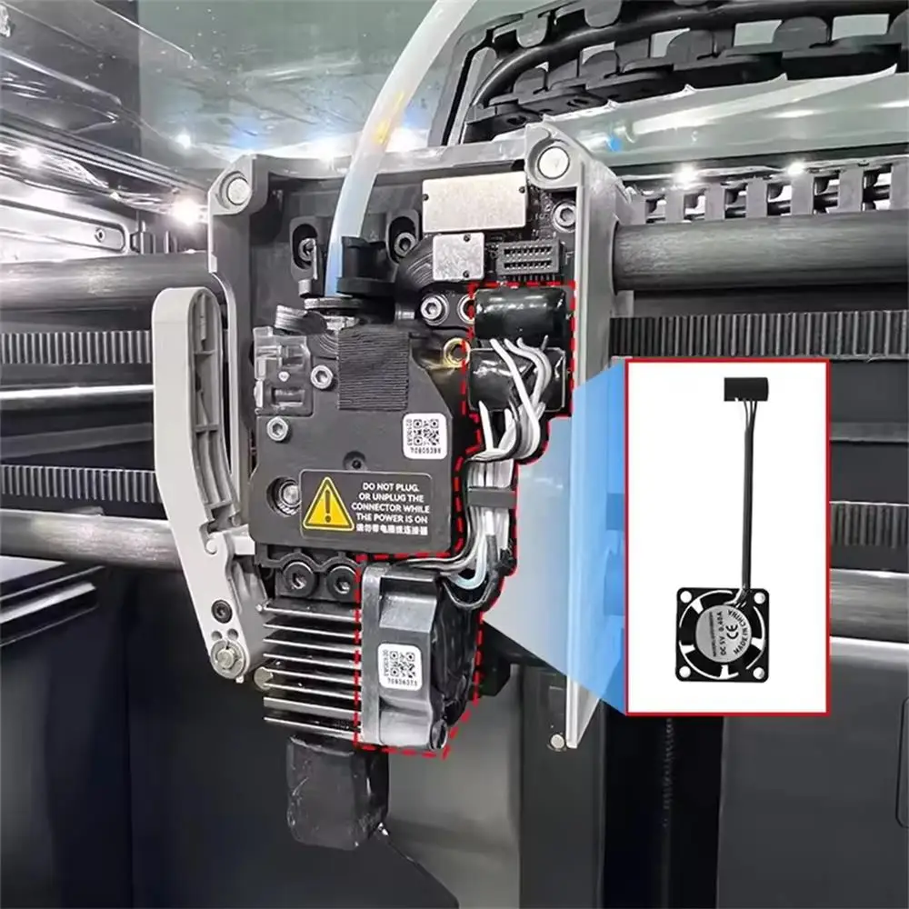 Оригинальные вентиляторы-кулер 2510 5 В подходят для бамбукового осевого вентилятора Bambulabs P1P, P1S Hot End для вентилятора охлаждения 3D-принтера Bambu Lab X1, X1C 
Оригинальные вентиляторы-кулер 2510 5 В подходят для бамбукового осевого вентилятора Bambulabs P1P, P1S Hot End для вентилятора охлаждения 3D-принтера Bambu Lab X1, X1C
