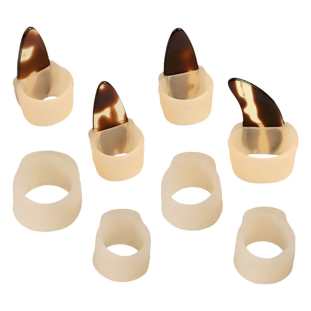 1Set Silicone Guzheng Nail Finger Protectors Reusable Easily Disassembled Nonsticky Musicians Accessory
1Set Silicone Guzheng Nail Finger Protectors Reusable Easily Disassembled Nonsticky Musicians Accessory