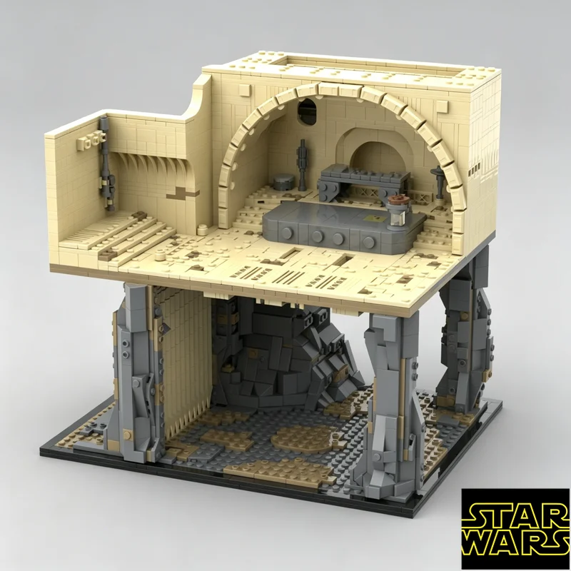 2759pcs MOC Throne Room Rancor Pit Construction Set Famous Film Series Creative Brick Model Architecture Puzzle Adult Toys
2759pcs MOC Throne Room Rancor Pit Construction Set Famous Film Series Creative Brick Model Architecture Puzzle Adult Toys