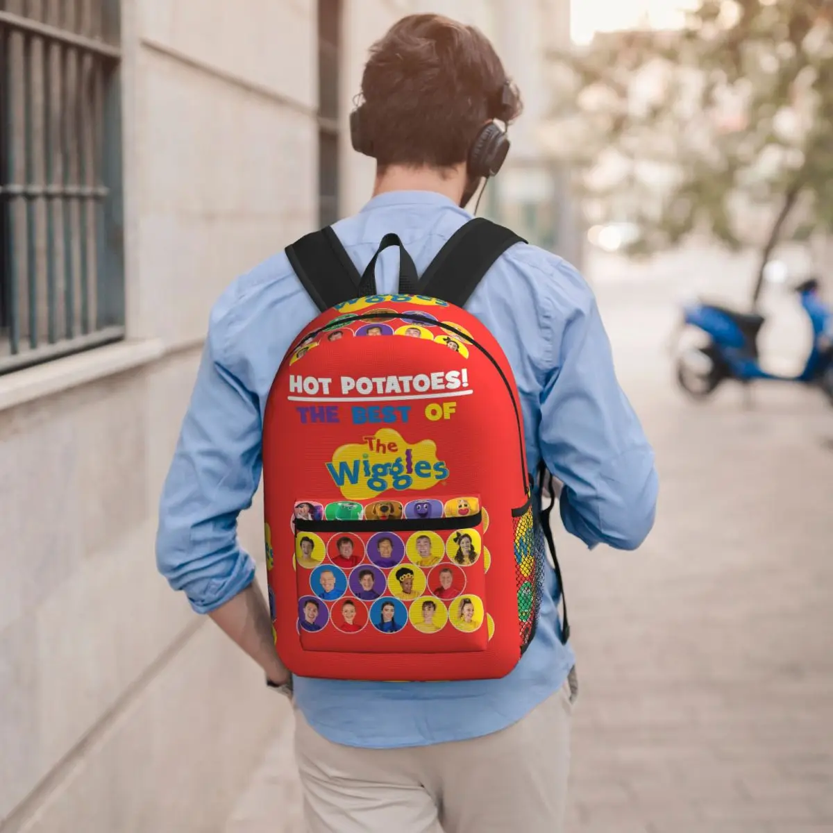 The Wiggles Tv Show Music Band Backpack Boys Girls BookBag Children School Bag Laptop Shoulder Bags for Men Women
The Wiggles Tv Show Music Band Backpack Boys Girls BookBag Children School Bag Laptop Shoulder Bags for Men Women