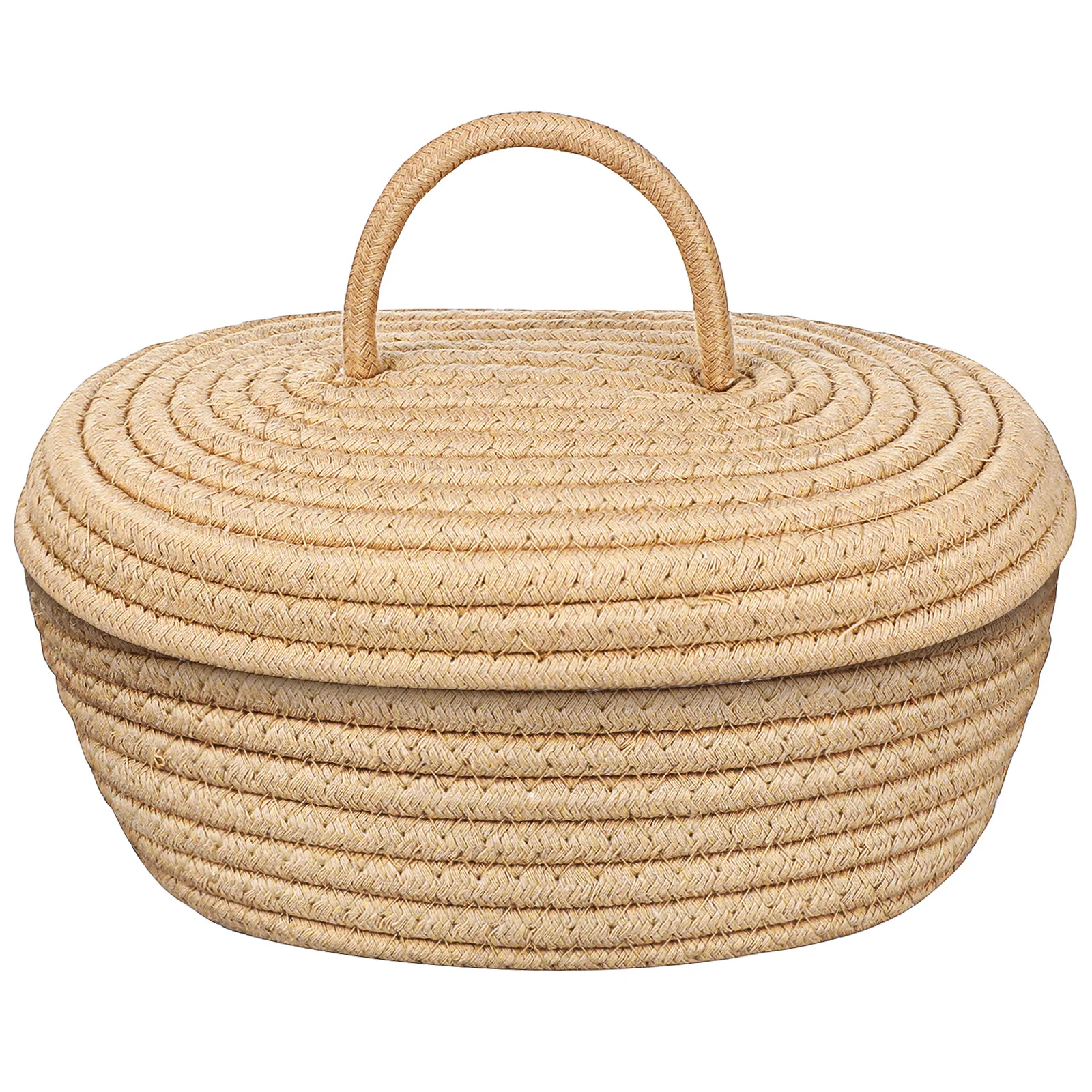 Small Handmade Cotton Pouch Storage Basket for Women Woven Organizer for Makeup Travel Essentials Portable Toiletry Bag Reusable
Small Handmade Cotton Pouch Storage Basket for Women Woven Organizer for Makeup Travel Essentials Portable Toiletry Bag Reusable