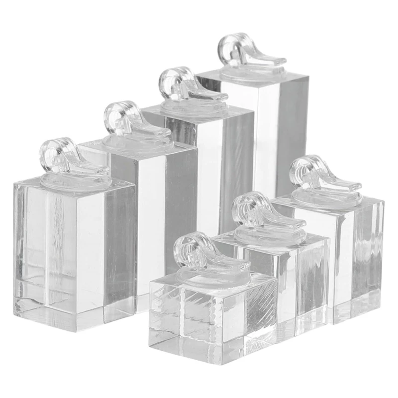 C1FC 7Pcs Multipurpose Acrylic Rings Display Stand Set for Jewelry Photography and Ornament Presentation in Elegant Color
C1FC 7Pcs Multipurpose Acrylic Rings Display Stand Set for Jewelry Photography and Ornament Presentation in Elegant Color