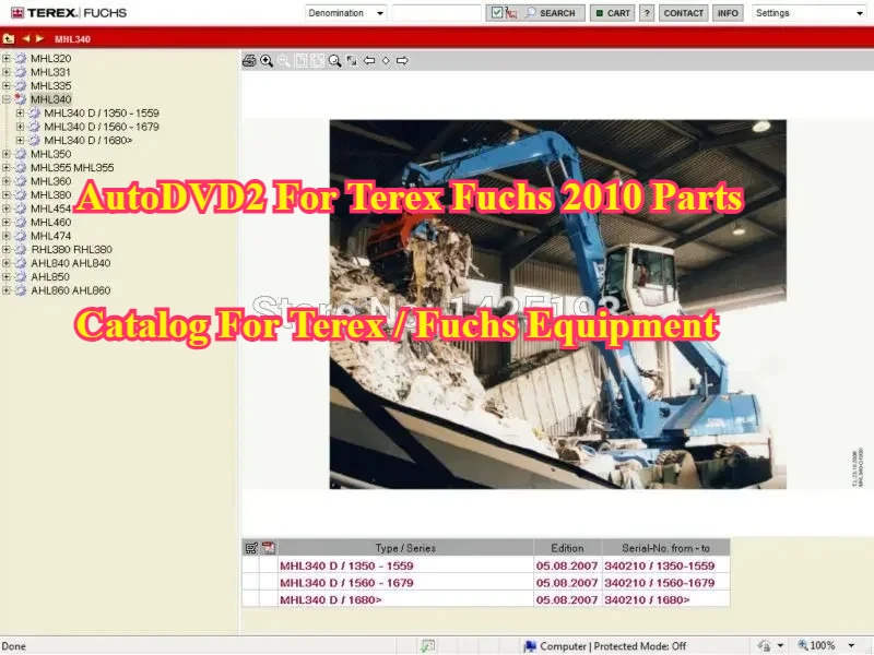 AutoDVD2 для Terex Fuchs 2010, каталог запчастей для оборудования Terex/Fuchs
AutoDVD2 для Terex Fuchs 2010, каталог запчастей для оборудования Terex/Fuchs