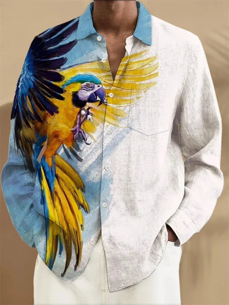 New men's lapel button up shirt, long sleeved shirt, casual men's designer clothing, streetwear
New men's lapel button up shirt, long sleeved shirt, casual men's designer clothing, streetwear