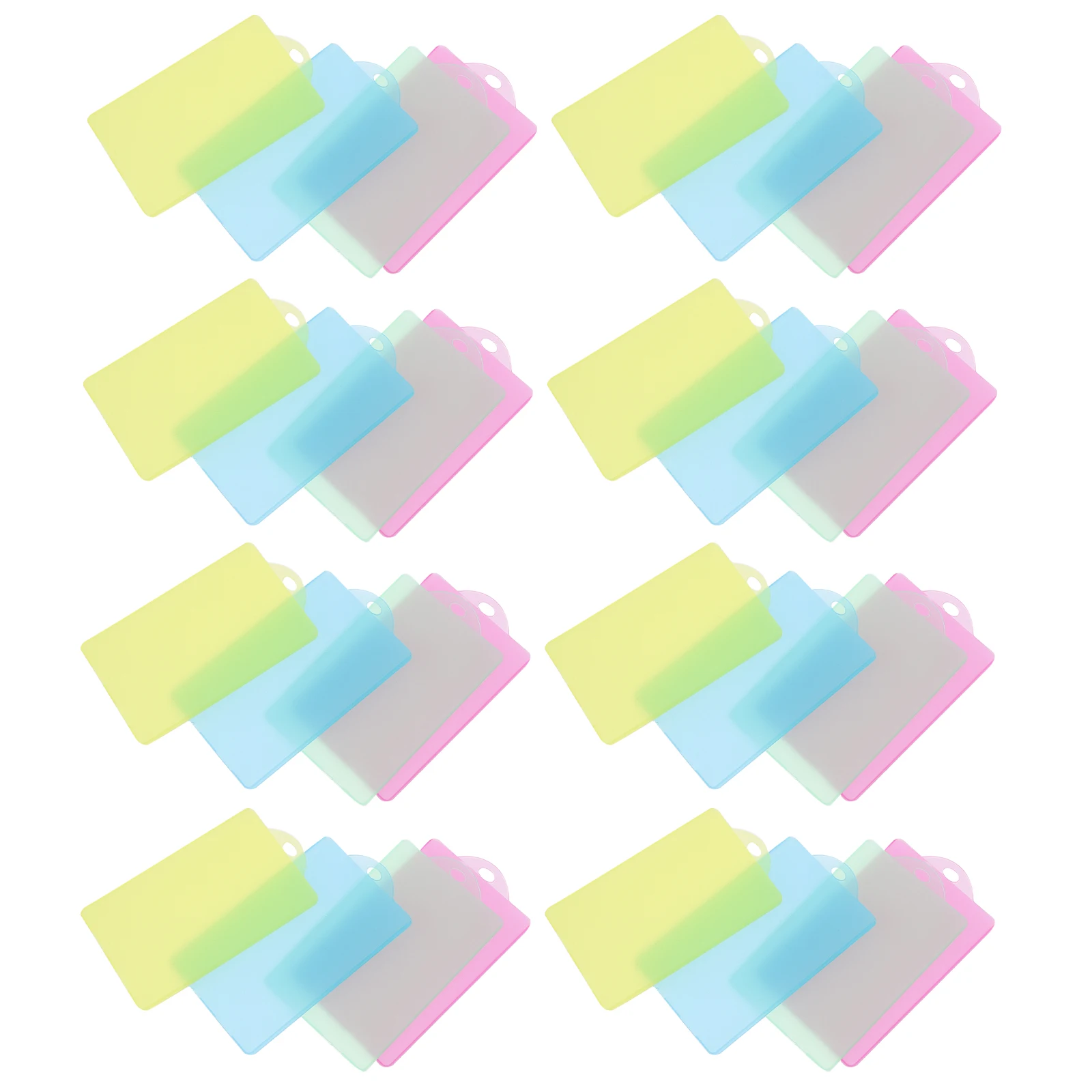 40pcs Id Holder Lightweight Plastic Portable Multipurpose Cards Cover Cards Protective Sleeves For Business Work Student Badges
40pcs Id Holder Lightweight Plastic Portable Multipurpose Cards Cover Cards Protective Sleeves For Business Work Student Badges