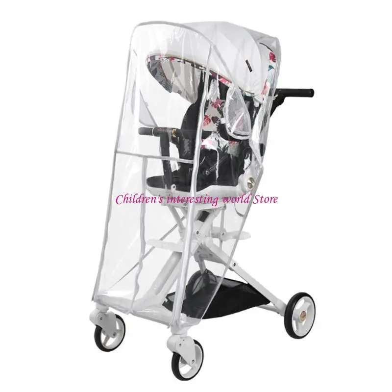 Baby Jogging Stroller Universal Rain Cover Ventilated Weather-Shield Waterproof 425F
Baby Jogging Stroller Universal Rain Cover Ventilated Weather-Shield Waterproof 425F