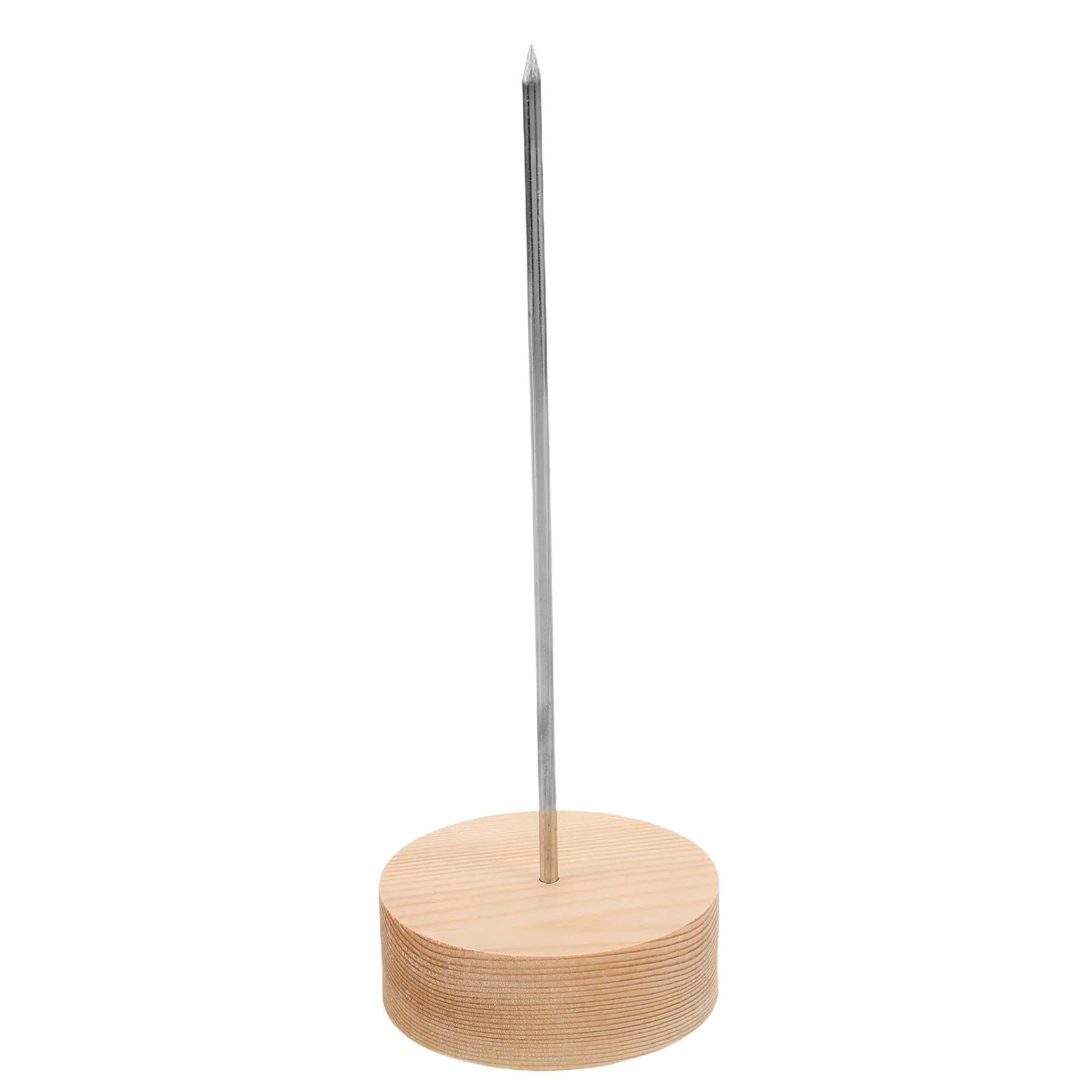 Solid Wood Desk Receipt Spike Ticket Holder Bill Fork Check Spindle Organizer Restaurant Order Order Holder
Solid Wood Desk Receipt Spike Ticket Holder Bill Fork Check Spindle Organizer Restaurant Order Order Holder