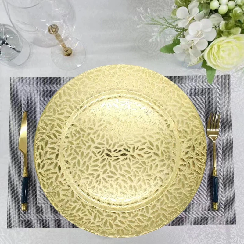 Western 13Inches Plastic Charger Plates Wedding Party Minimalist Service Underplate Home Christmas Decoration Tray 100pcs
Western 13Inches Plastic Charger Plates Wedding Party Minimalist Service Underplate Home Christmas Decoration Tray 100pcs
