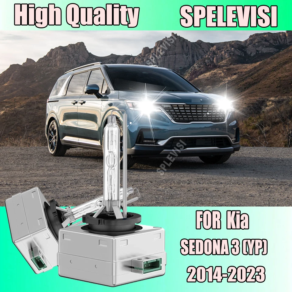 Car Headlight 35W Auto Lamps 4500LM Xenon Bulbs 6000K For KIA SEDONA 3 (YP) 2014 2015 2016 2017 2018 2019 2020 2021 2022 2023
Car Headlight 35W Auto Lamps 4500LM Xenon Bulbs 6000K For KIA SEDONA 3 (YP) 2014 2015 2016 2017 2018 2019 2020 2021 2022 2023