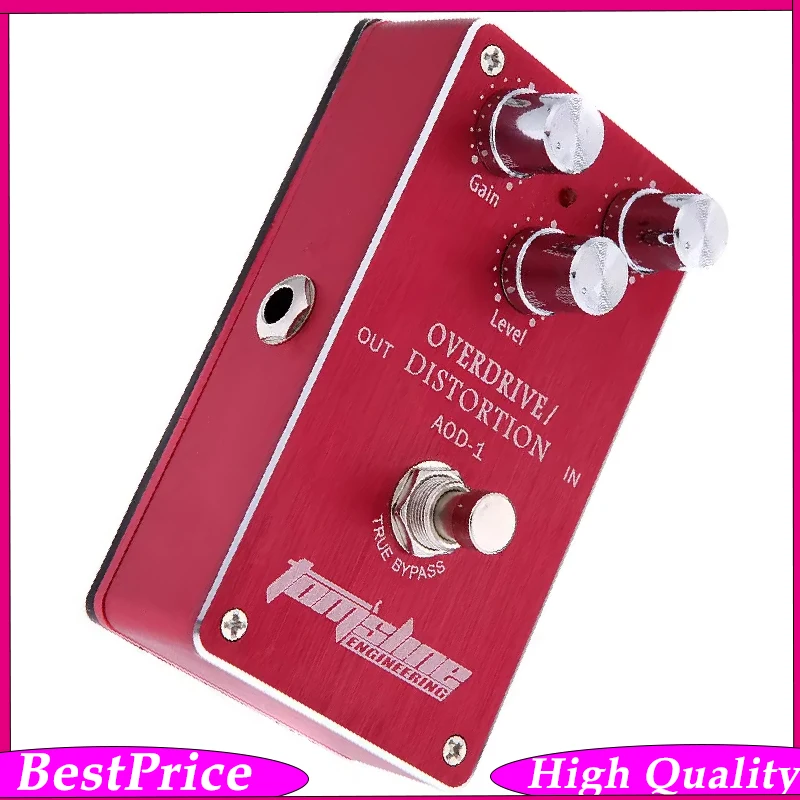 Aroma AOD-1 Dual-Mode Pedal - Overdrive Distortion Switch True Bypass with Aerospace Aluminum Stage-Ready FX Essential
Aroma AOD-1 Dual-Mode Pedal - Overdrive Distortion Switch True Bypass with Aerospace Aluminum Stage-Ready FX Essential
