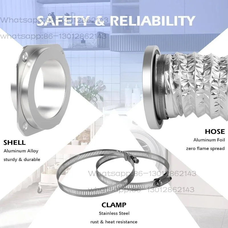 1PCS 2026 Dryer magnetic exhaust connector 180 degrees, sealed dryer exhaust connector
1PCS 2026 Dryer magnetic exhaust connector 180 degrees, sealed dryer exhaust connector