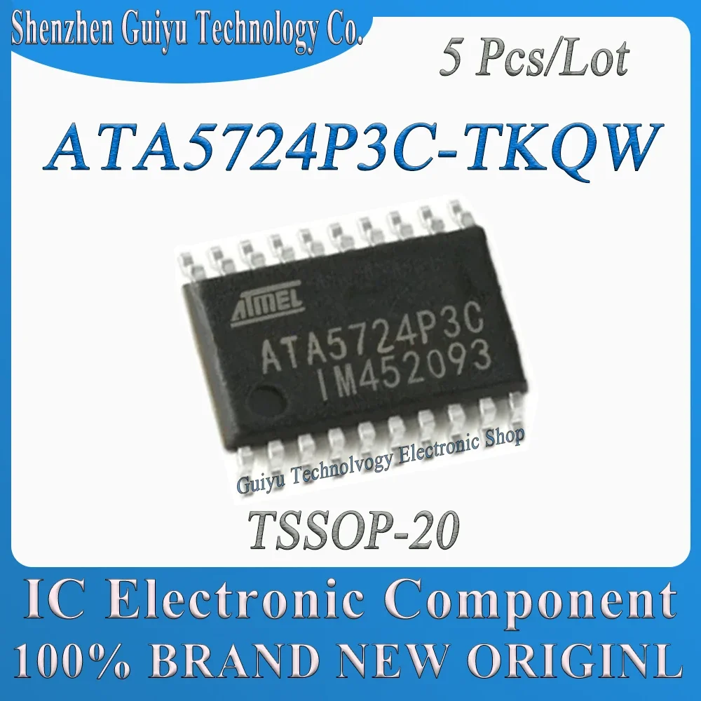 5 Pcs/Lot ATA5724P3C-TKQW ATA5724P3C-TK ATA5724P3C ATA5724P3 ATA5724P ATA5724 TSSOP-20 IC Chip
5 Pcs/Lot ATA5724P3C-TKQW ATA5724P3C-TK ATA5724P3C ATA5724P3 ATA5724P ATA5724 TSSOP-20 IC Chip